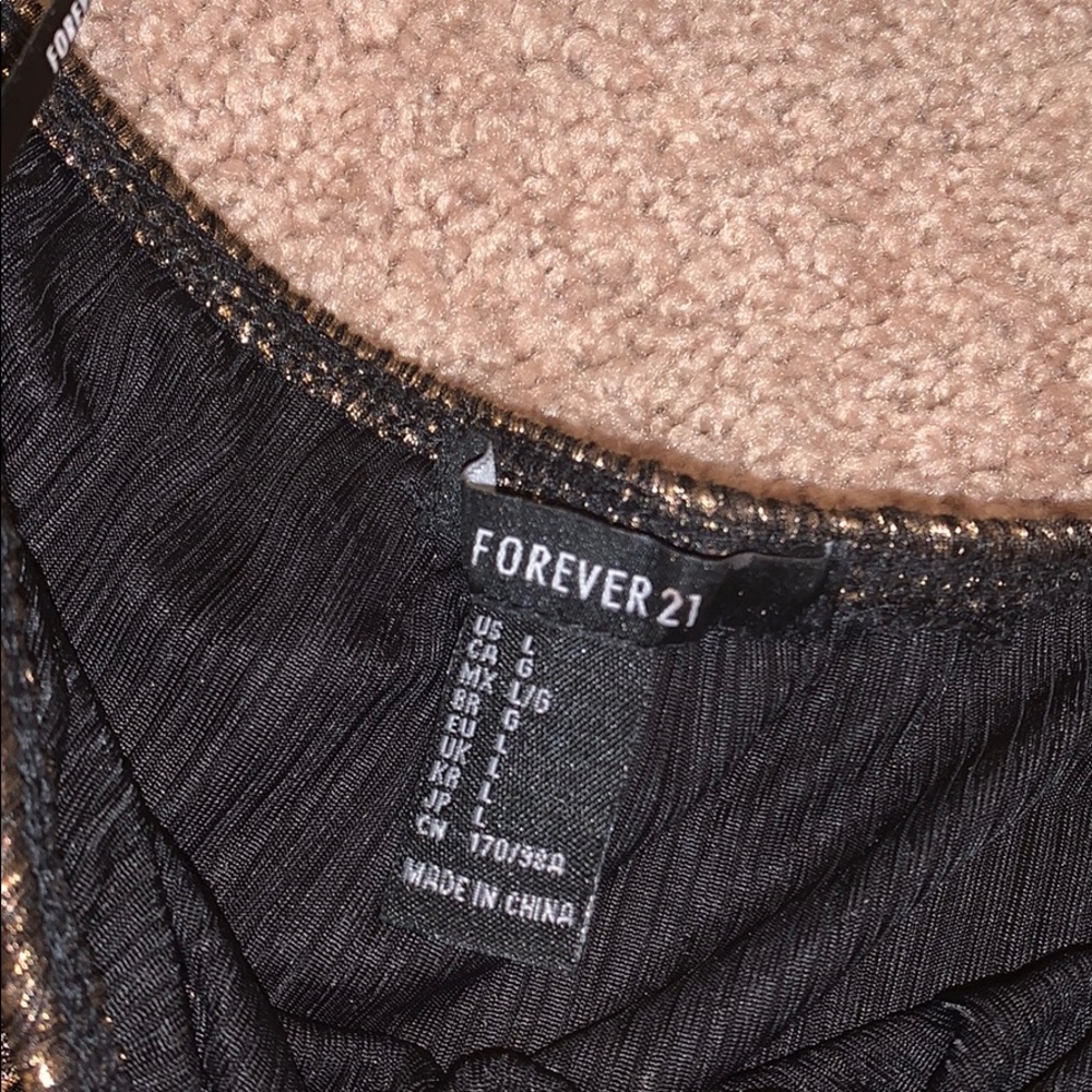 Gold Shimmer Top - Picture 6 of 6